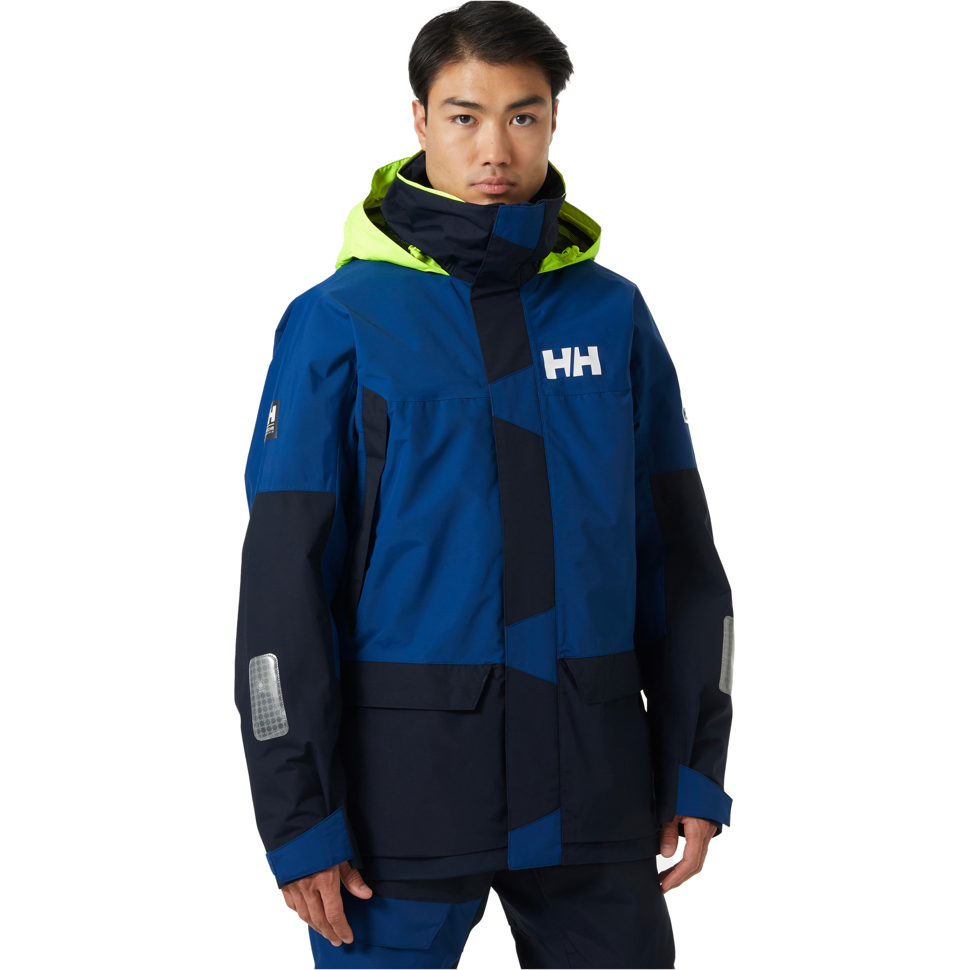 2023 Helly Hansen Mens Newport Coastal Jacket 34282 Deep Fjord Sailing Wetsuit Outlet